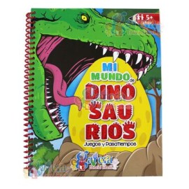 MI MUNDO DE DINOSAURIOS -JUEGOS Y PASATIEMPOS-