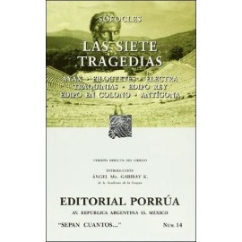 014 LAS SIETE TRAGEDIAS/AYAX -2 PRESENTACIONES- (COL.SEPAN)