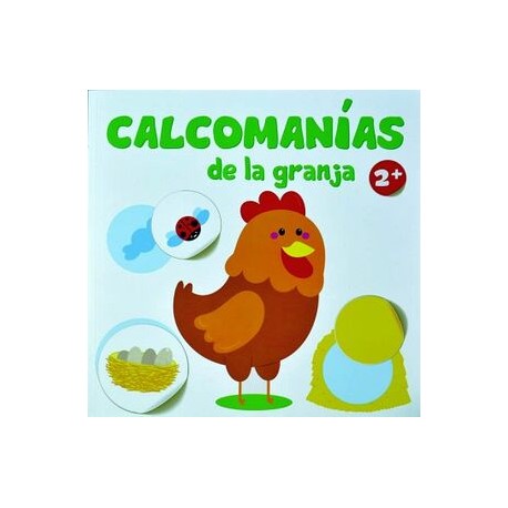 CALCOMANIAS DE LA GRANJA 2+ POLLITO