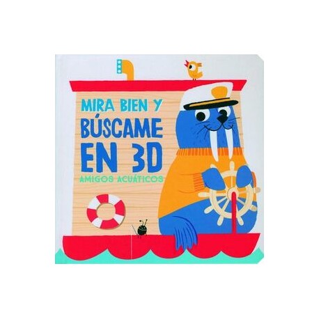 MIRA BIEN Y BÚSCAME EN 3D AMIGOS ACUÁTICOS