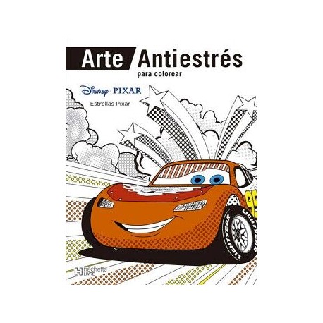 ARTE ANTIESTRÉS PARA COLOREAR. ESTRELLAS PIXAR