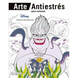 ARTE ANTIESTRÉS PARA COLOREAR. VILLANOS DE PELÍCULA