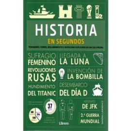 HISTORIA EN SEGUNDOS -PENSADORES, TEORIAS, DESCUBRIMIENTOS-