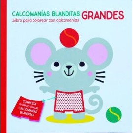 CALCOMANÍAS BLANDITAS GRANDES: RATÓN.