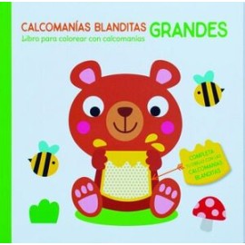 CALCOMANÍAS BLANDITAS GRANDES: OSO.