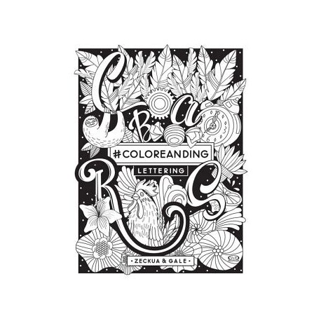 COLOREANDING: LETTERING