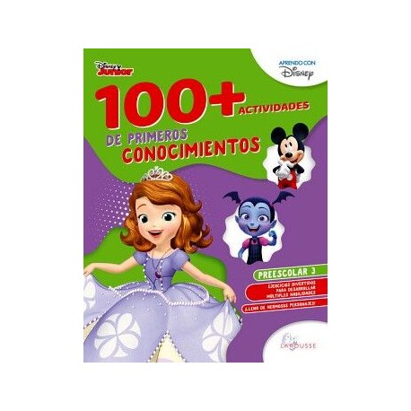 100+ACTIVIDADES DE PRIMEROS CONOCIMIENTOS DISNEY. PREESCOLAR 3